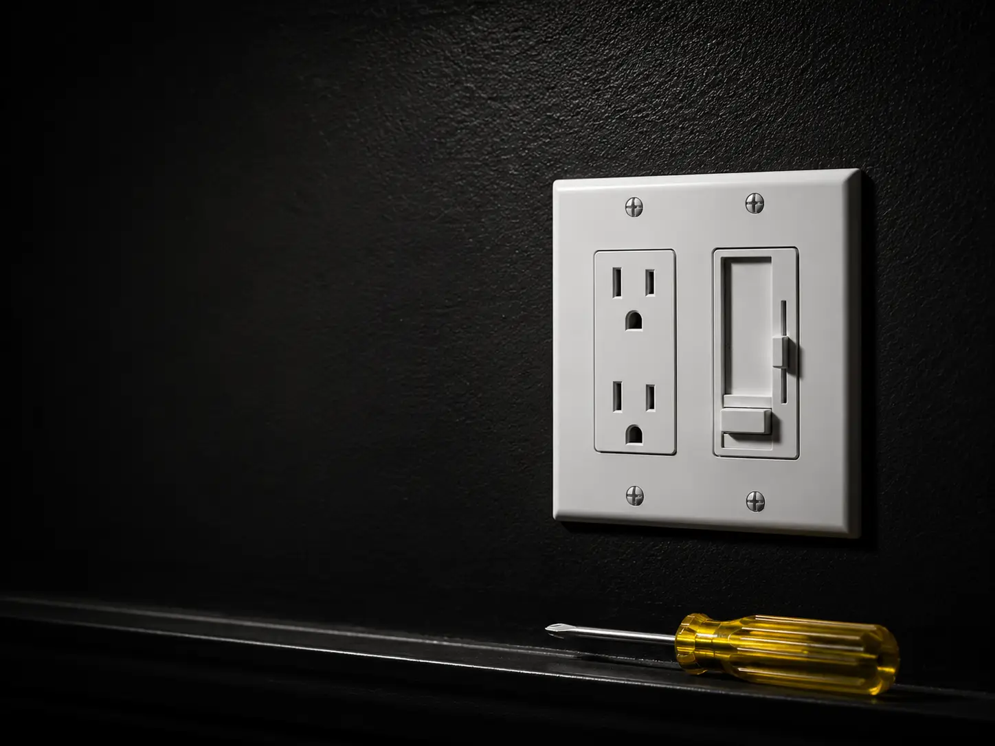 outlets, switches, and fixtures