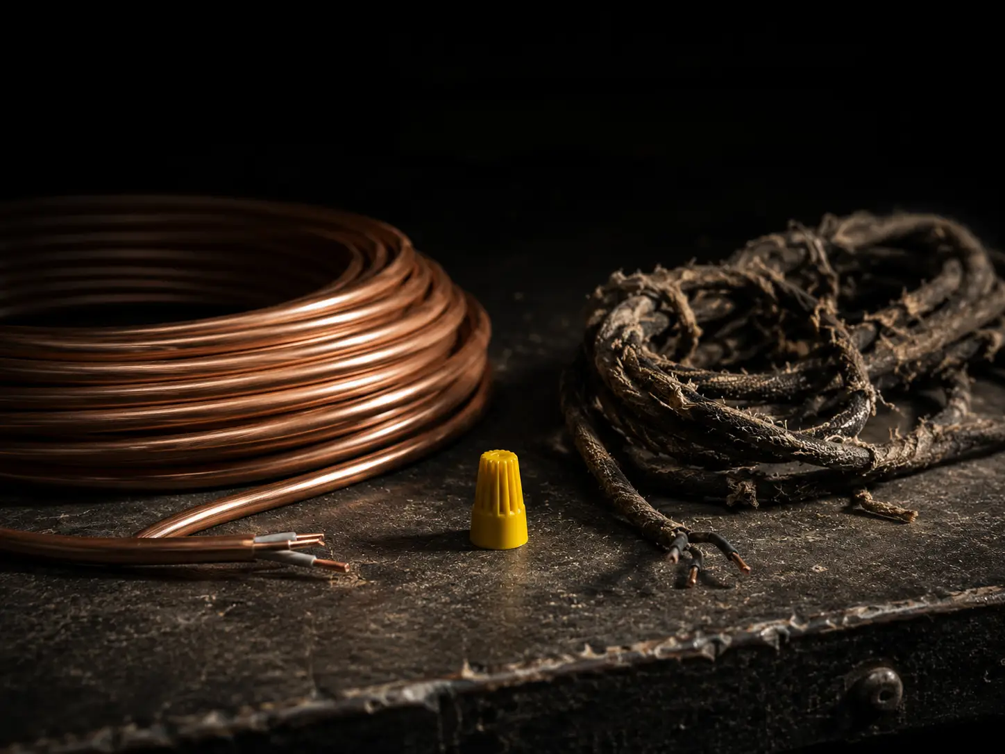 rewires and repairs